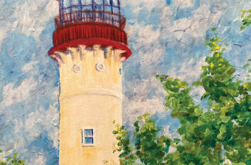 Artist-in-Residence-Looking-Up-at-the-Lighthouse-II-edited